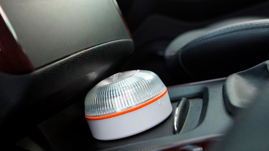 Luz de emergencia V-16 para coches